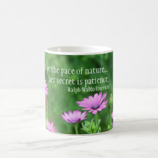 Schritt der Natur Ralph Waldo Emerson Kaffeetasse