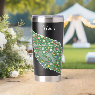 Schritt für Schritt zum Glück Thermobecher