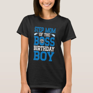 SCHRITT MAMA des Boss Birthday Boy New Baby Bday F T-Shirt