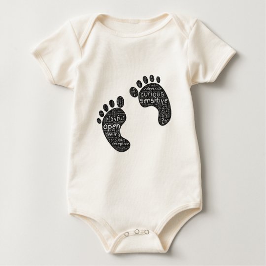 Schritte Baby Strampler
