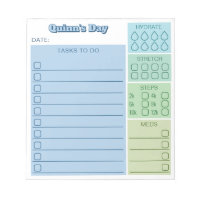 Schritte für Blue Green Day Tracker-Aufgaben - Med