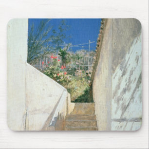 Schritte in einem Garten, Algerien, 1883 Mousepad