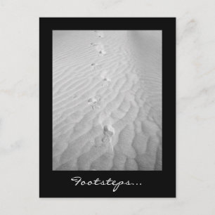Schritte... Postkarte