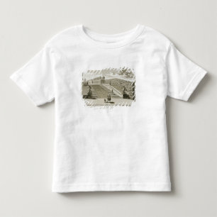 Schritte zur Gartenterrasse, Belvedere-Palast, Kleinkind T-shirt