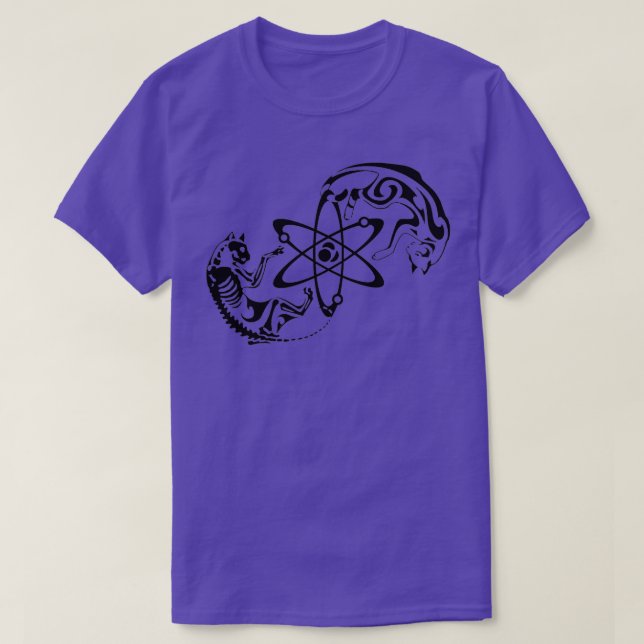 Schrodinger Cat T-Shirt (Design vorne)