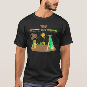 Schrodinger Cat VS Pavlov Dog Funny Video Game T-Shirt