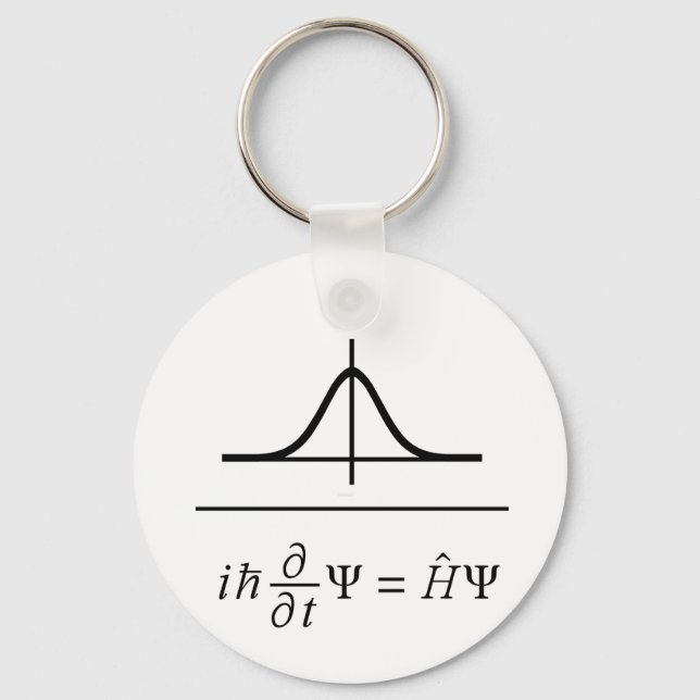 Schrödinger Equation Schlüsselanhänger (Vorderseite)