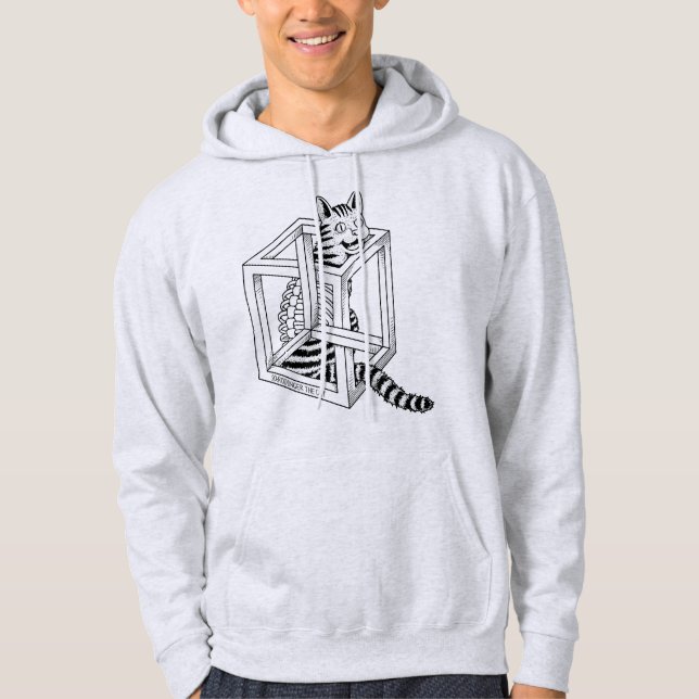 Schrodinger Hoodie (Vorderseite)