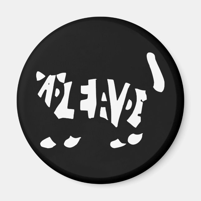 Schrödinger-Katze Magnet (Vorne)