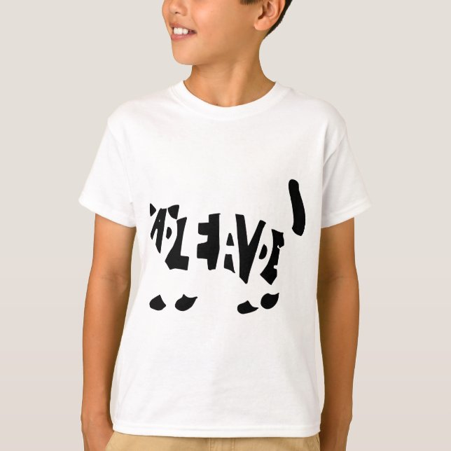 Schrödinger-Katze T-Shirt (Vorderseite)