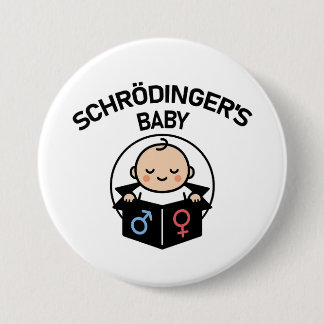 Schrödingers Baby-Knopf Button