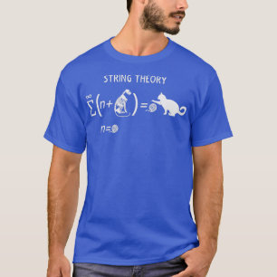 Schrodingers cat ist lebendig tot String Theorie  T-Shirt