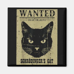 Schrödingers Katze Gesucht Lustige Wissenschaft Ph Magnet
