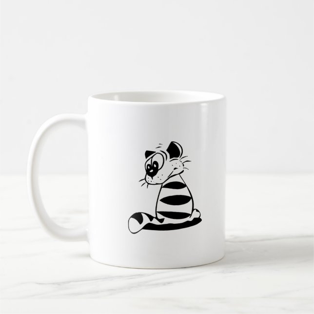 Schrödingers Katze Lustiger Wissenschaftshumor Ner Kaffeetasse (Links)