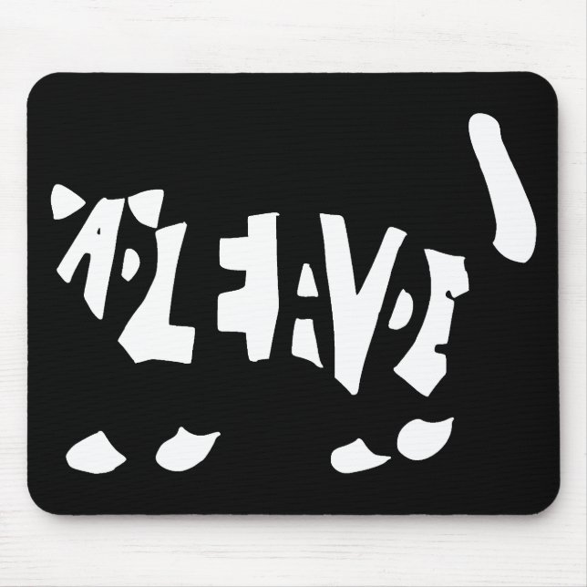 Schrödingers Katze Mousepad (Vorne)