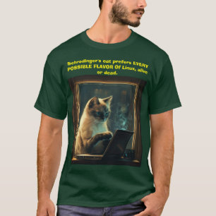 Schrödingers Katzengeek-Shirt T-Shirt