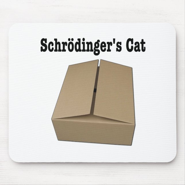 Schrodingers Katzenklo Mousepad (Vorne)