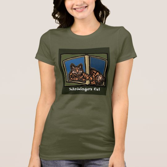 Schrödingers Katzent-stück durch ScienceFrontiers T-Shirt