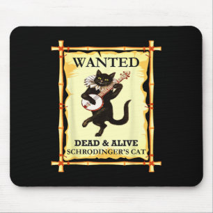 Schrodingers Physik-Kat-Quantum-Physiker Mousepad