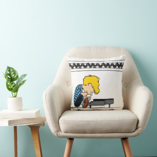 Schroeder Charlie Brown Music Kissen