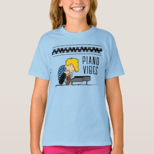 Schroeder Charlie Brown Music T-Shirt