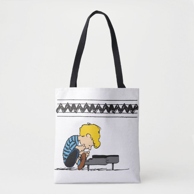 Schroeder Charlie Brown Music Tasche (Vorderseite)