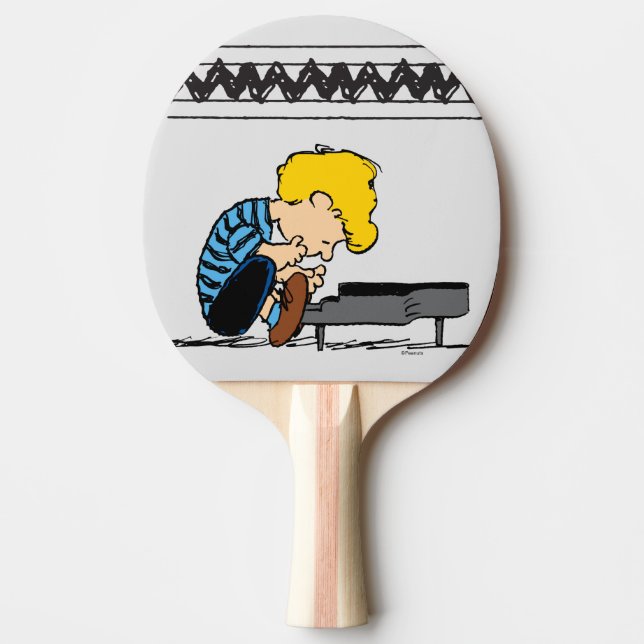 Schroeder Charlie Brown Music Tischtennis Schläger (Vorderseite)