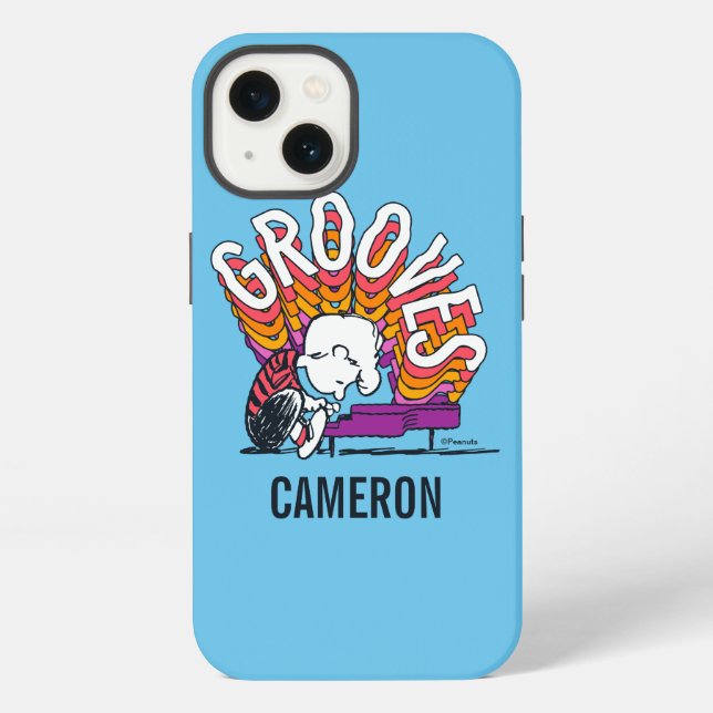 Schroeder - Grooves iPhone Hülle (Rückseite)