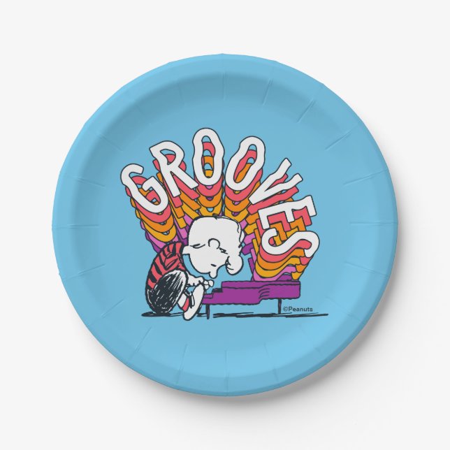 Schroeder - Grooves Pappteller (Vorderseite)