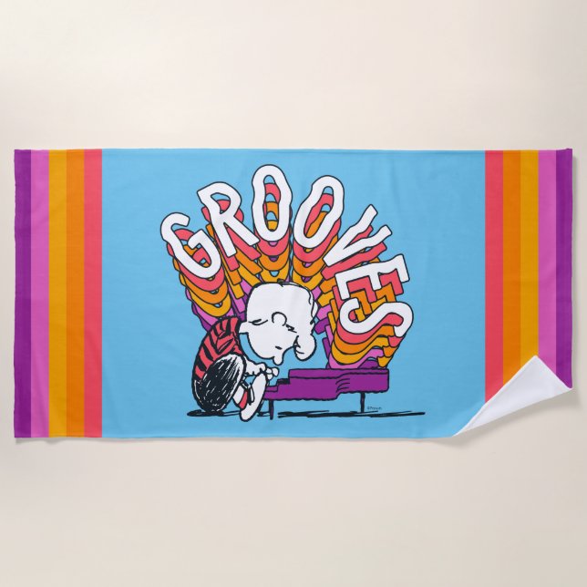 Schroeder - Grooves Strandtuch (Vorderseite)
