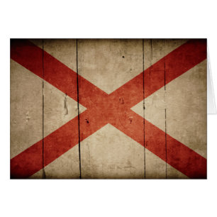 Schroffe Alabama-Flagge
