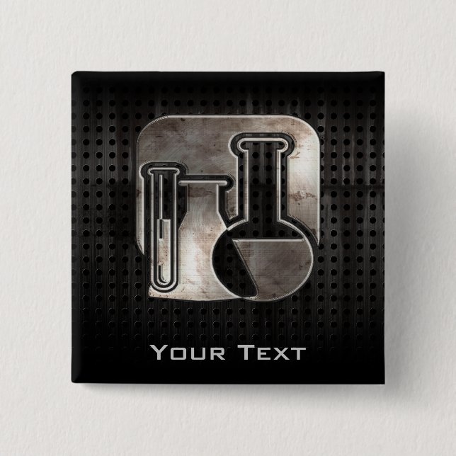 Schroffe Chemie Button (Vorderseite)