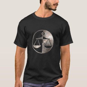 Schroffe Gerechtigkeits-Skalen T-Shirt