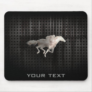 Schroffes Pferderennen Mousepad