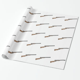 Schrotflinte Geschenkpapier