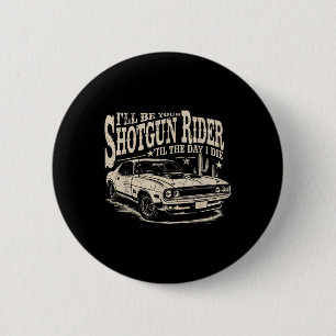 Schrotflintenträger Auto Vintage Muscle Car Wester Button