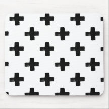 Schrullige Kreuze Mousepad