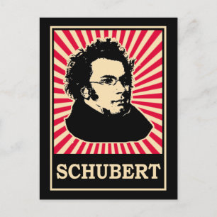 Schubert Postkarte
