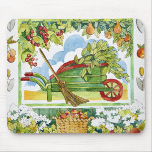Schubkarre - Garteneinfassung 2012 Mousepad