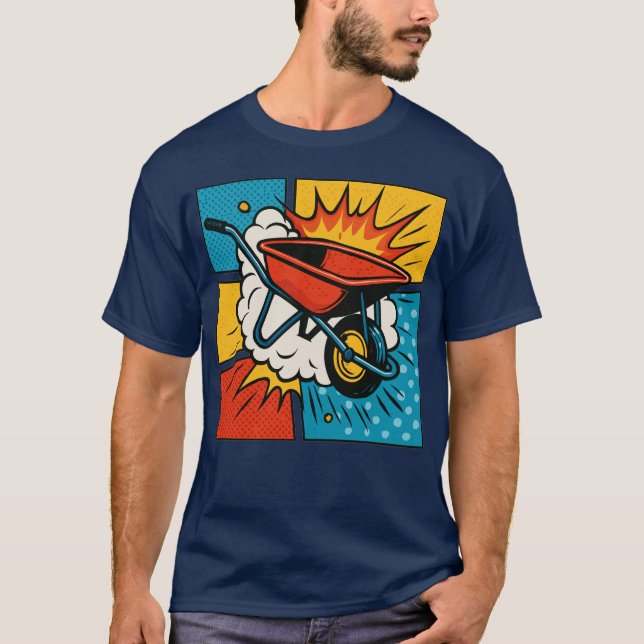 Schubkarre T-Shirt (Vorderseite)