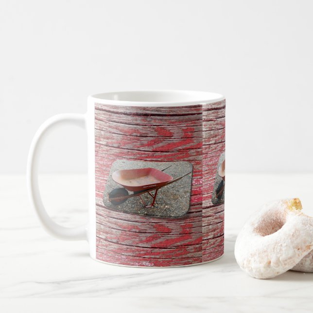 Schubkarre Tasse (Mit Donut)