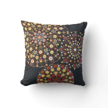 Schubkissen mit Feuerwerk-Design