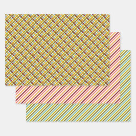 Schubladenhalterung oder als Hübscher Geschenkstre Geschenkpapier Set