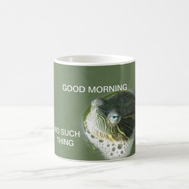 Schüchterne Schildkröte-Kaffee-Tasse Kaffeetasse (Mittel)
