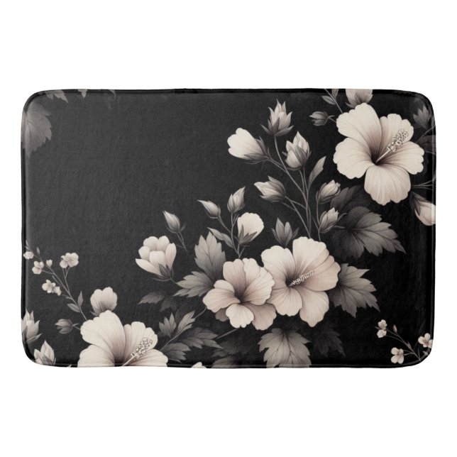 Schüchterner Hibiskus Badematte (Vorderseite)