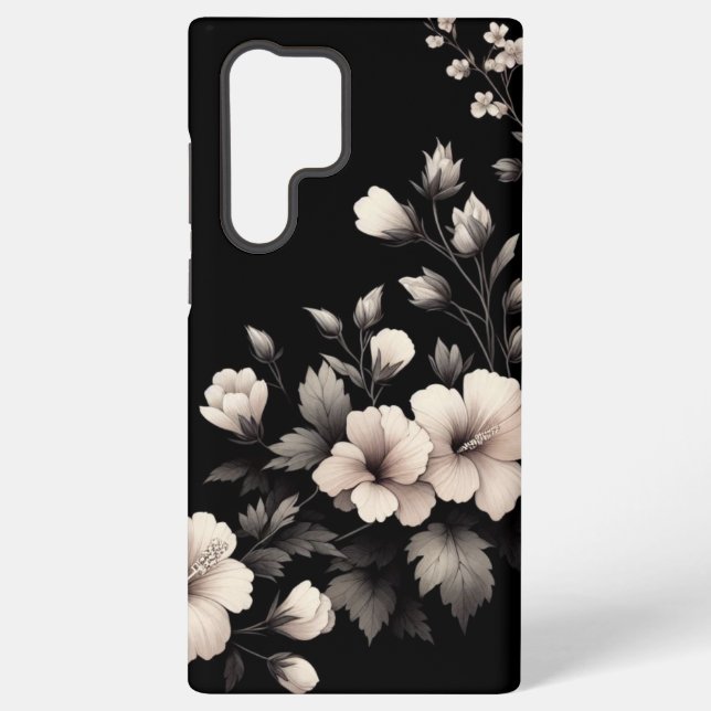 Schüchterner Hibiskus Samsung Galaxy Hülle (Rückseite)