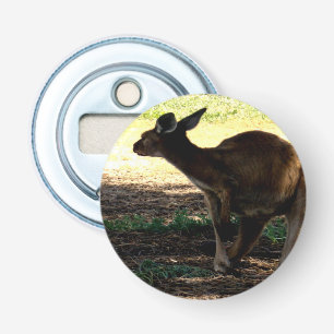 Schüchternes australisches Kangaroo, Magnetic Bott Flaschenöffner