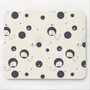 Schüchternes Elefant-Muster Mousepad
