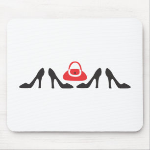 Schuh-Anordnung Mousepad
