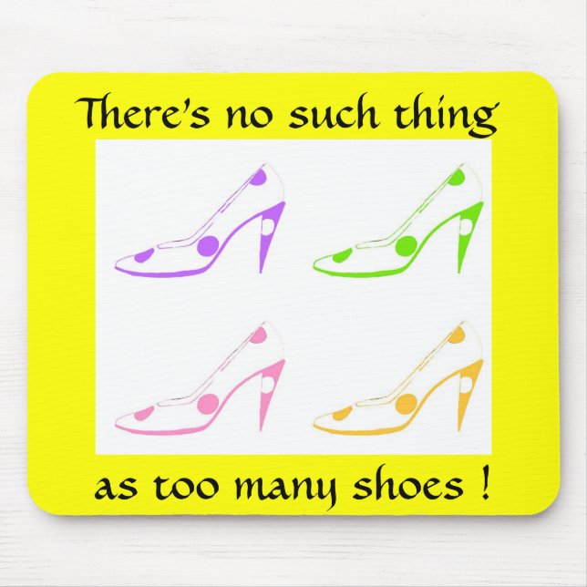 Schuh-Diva Mousepad (Vorne)